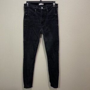 Loft skinny jeans black